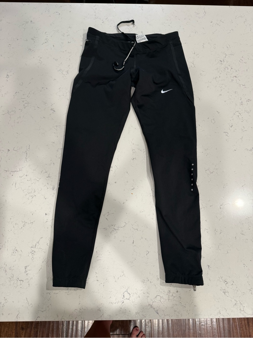 Nike Black Dri-FIT Performance Running Pants